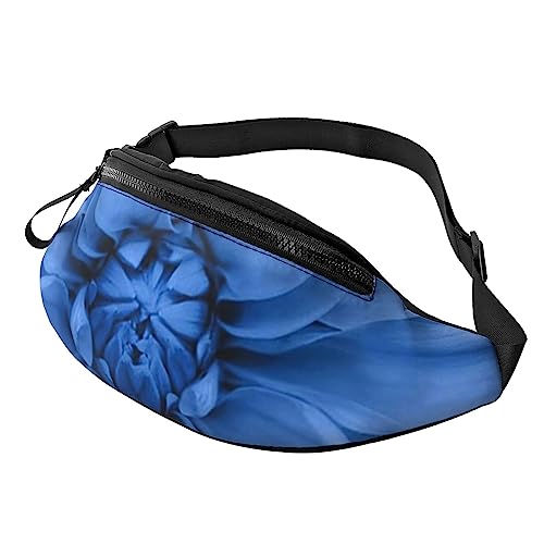 Bauchtasche mit Batikfärbung, für Reisen, mit Reißverschluss und Kopfhörerloch, Laufgürteltasche mit verstellbarem Gürtel für Damen und Herren, lotus, Einheitsgröße von VGFJHNDF