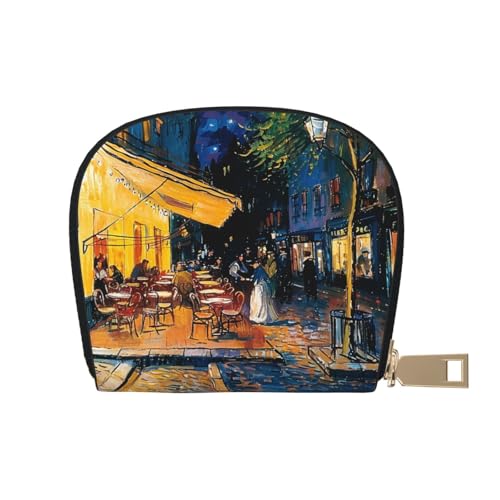 Cafe Terrace At Night Printed Card Holder Wallet, Women's PU Leather Card Case Wallet & Pocket Wallet Cafe Terrace At Night Printed Card Holder Wallet, Women's PU Leather Card Case Wallet & Pocket Wallet von VGFJHNDF