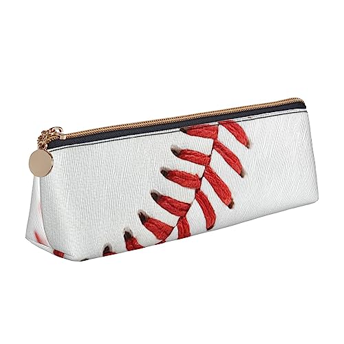 VGFJHNDF Baseball-Spitze-Nahaufnahme-Druck-Kosmetiktasche Nette Reise-Make-up-Tasche Kosmetiktasche Kleine Tasche Geschenk Für Frauen, Baseball Lace Close Up, Einheitsgröße von VGFJHNDF