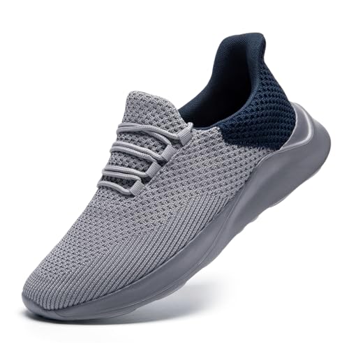 VGPSFN Schuhe Herren Sportschuhe Sneakers Turnschuhe Laufschuhe Freizeitschuhe Tennisschuhe Herren Schuhes rutschfeste Bequeme Leichte grau EU 45 von VGPSFN