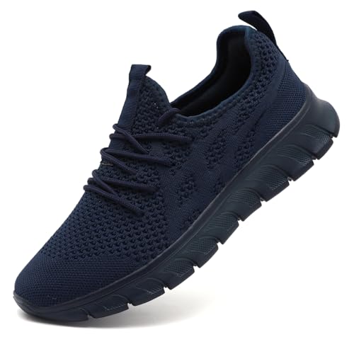 VGPSFN Laufschuhe Herren Sportschuhe Turnschuhe Freizeitschuhe Sneakers Schuhes Tennisschuhe Bequeme Fitness Trainingschuhe Leichtgewichts Walking Schuhe Dunkelblau EU 40 von VGPSFN