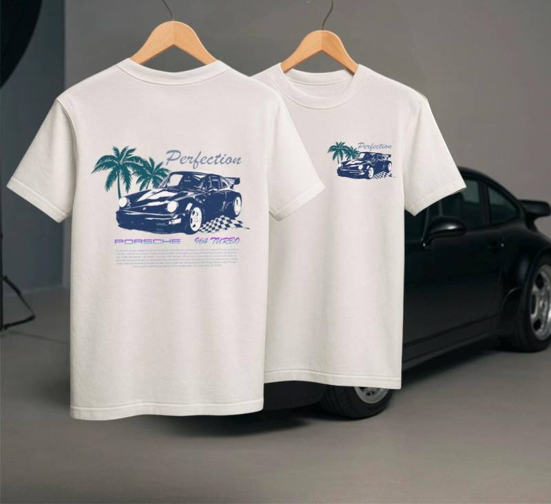 Винтажная Футболка Porsche Унисекс Винтажная Футболка Porsche Унисекс von VGVLaden