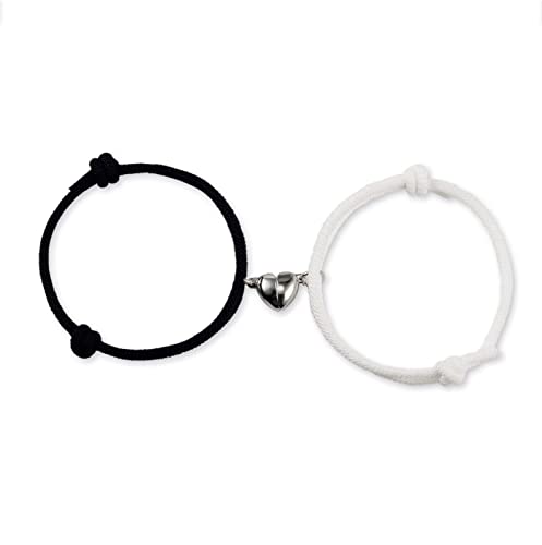 VGWON Magnetarmband für Pärchen, Geschenk für Ihn Sie Freund Freundin, 2 gegenseitig attraktive Liebe Charme Armbänder, Männer Frauen Schmuck Geschenk von VGWON