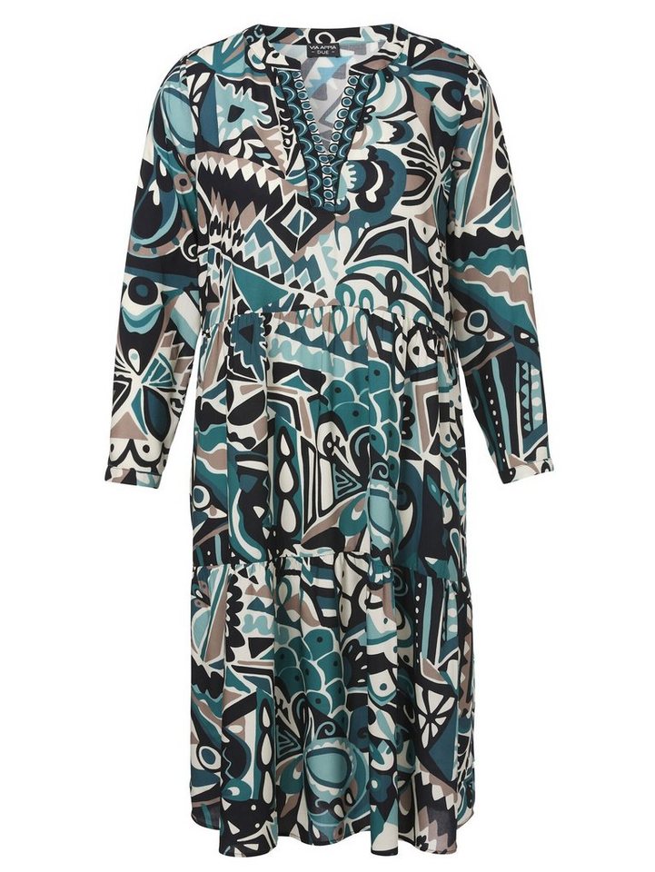 VIA APPIA DUE A-Linien-Kleid (1-tlg) mit grafischem Allover-Muster von VIA APPIA DUE