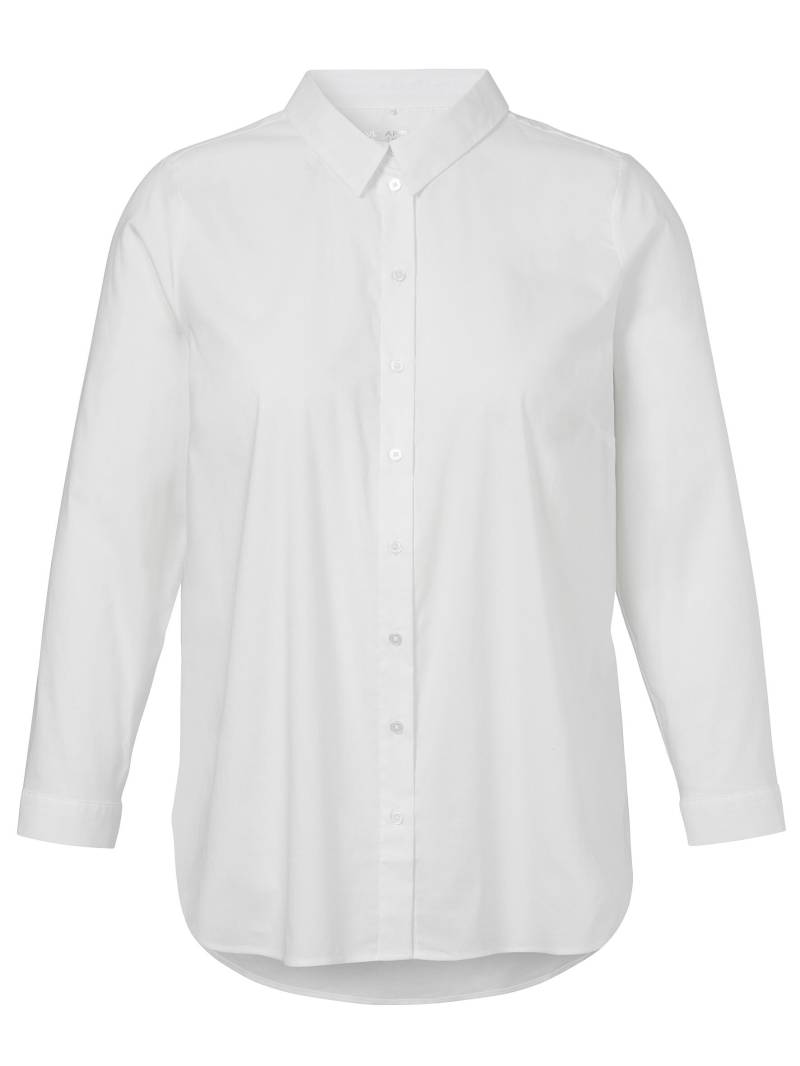 VIA APPIA DUE - Bluse Hemdkragen 1/1 Arm creme weiss - Gr. - 46 von VIA APPIA DUE