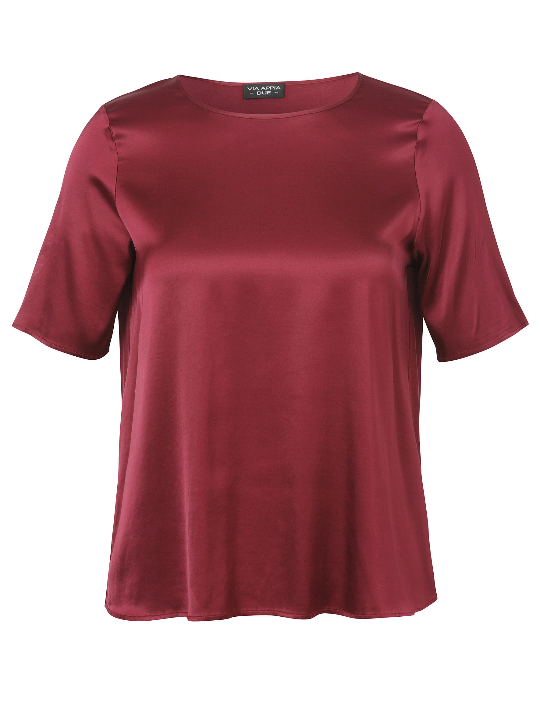 VIA APPIA DUE - Bluse Rundhals 1/2 Arm beere - Gr. - 46 von VIA APPIA DUE