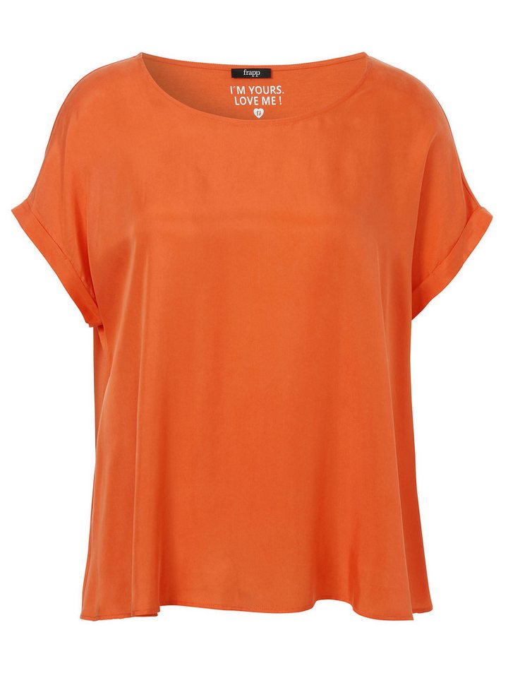 VIA APPIA DUE Blusentop (1-tlg) aus seidiger Cupro/Viskose Mischung von VIA APPIA DUE