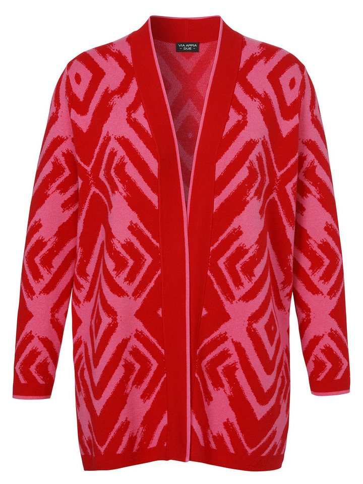 VIA APPIA DUE Cardigan mit Allover-Muster von VIA APPIA DUE