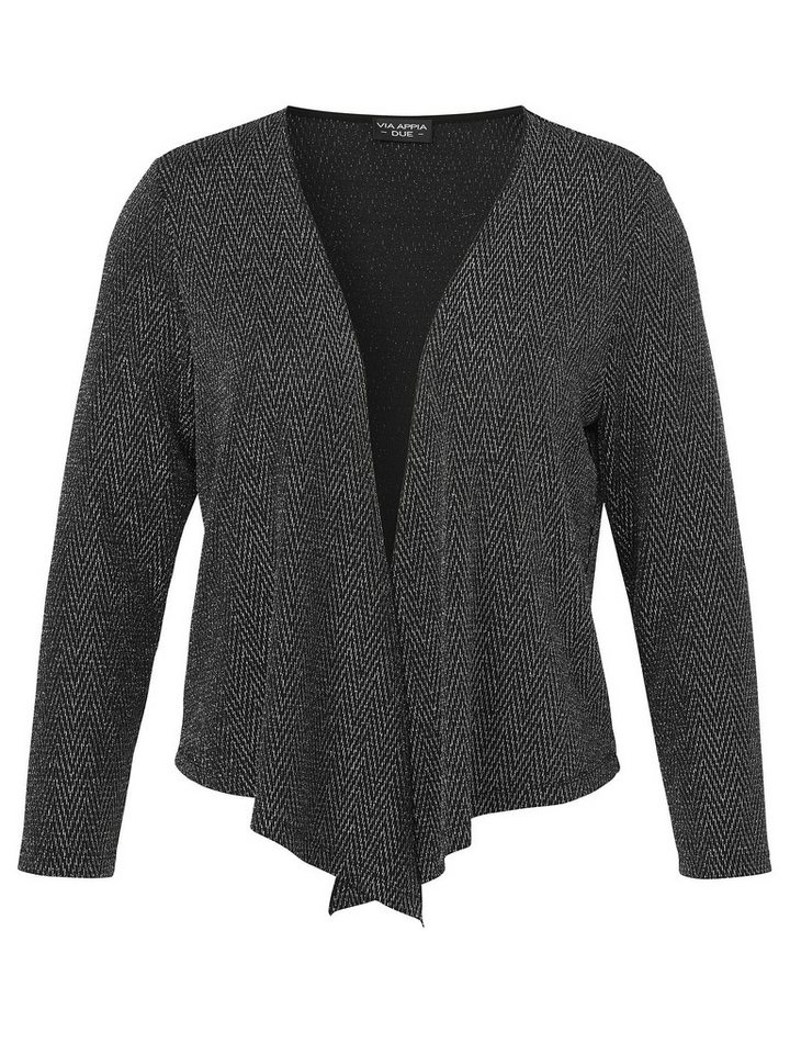 VIA APPIA DUE Cardigan mit Lurex-Glitzereffekt von VIA APPIA DUE