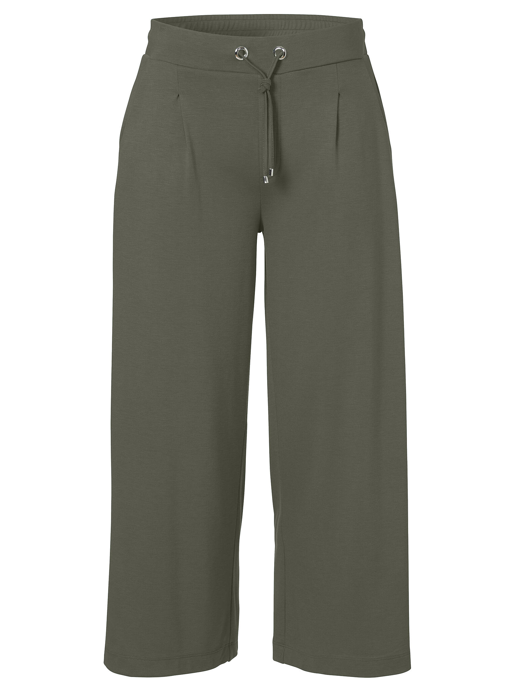 VIA APPIA DUE - Hose 7/8 weites Bein khaki - Gr. - 52 von VIA APPIA DUE