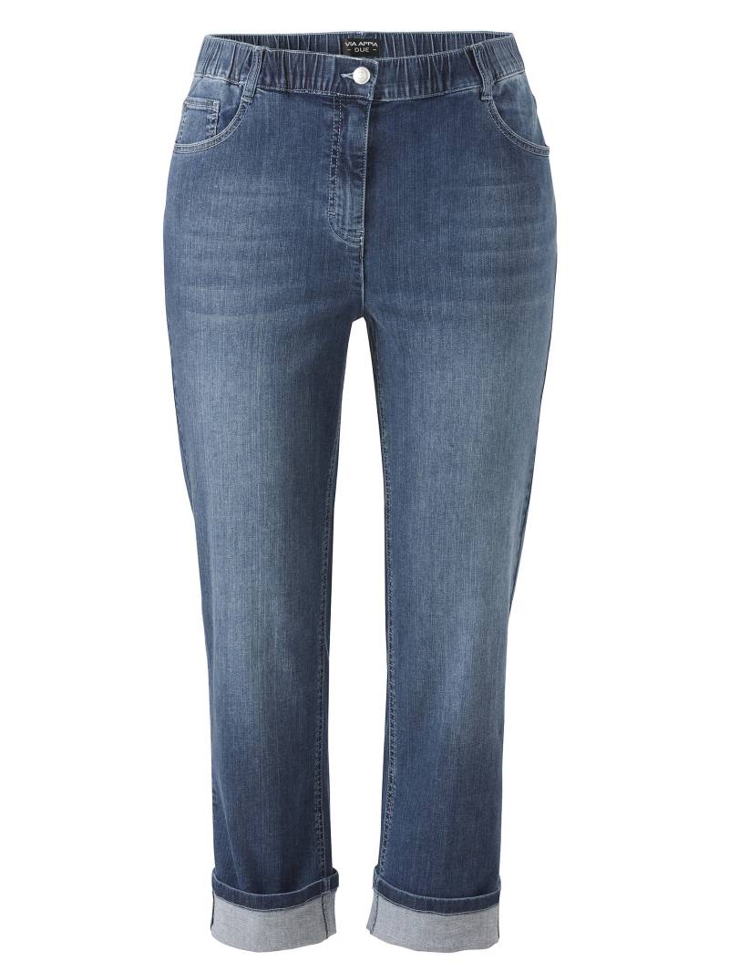 VIA APPIA DUE - Hose knöchellang 5-Pocket Jeans jeans mittelblau - Gr. - 44 von VIA APPIA DUE
