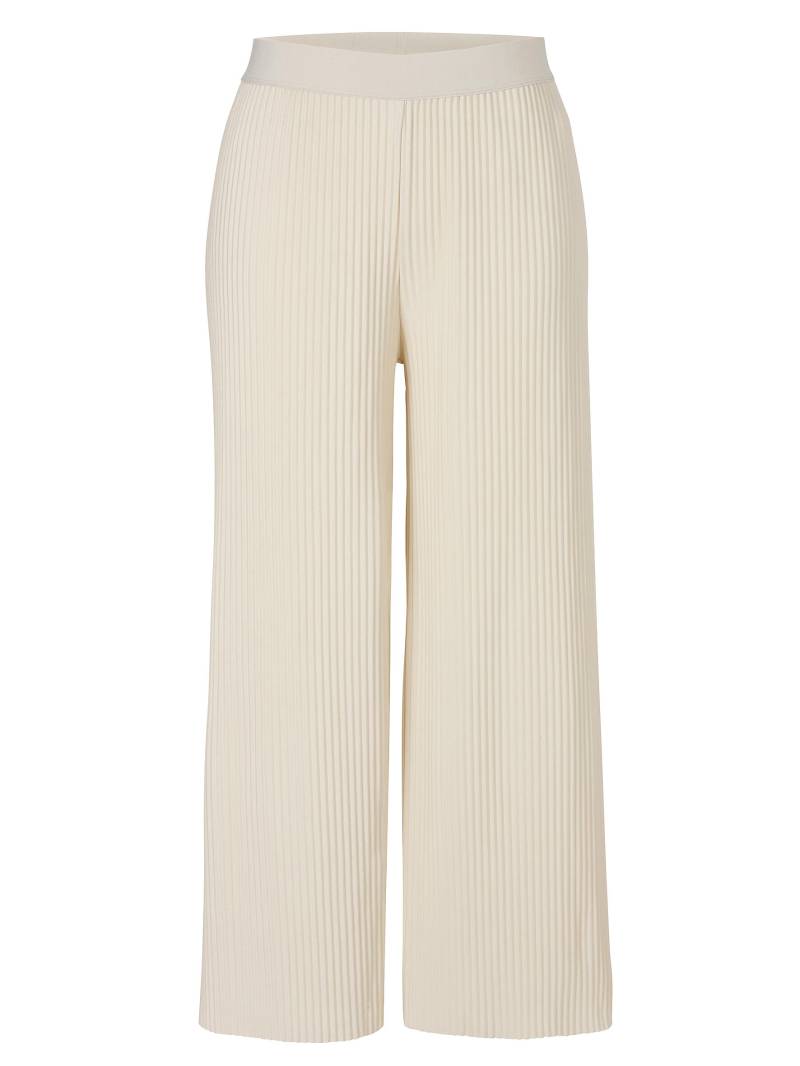 VIA APPIA DUE - Hose knöchellang Plissee beige - Gr. - 50 von VIA APPIA DUE