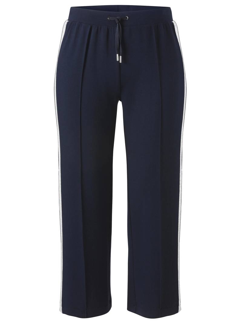 VIA APPIA DUE - Hose knöchellang dunkelblau / silber - Gr. - 54 von VIA APPIA DUE