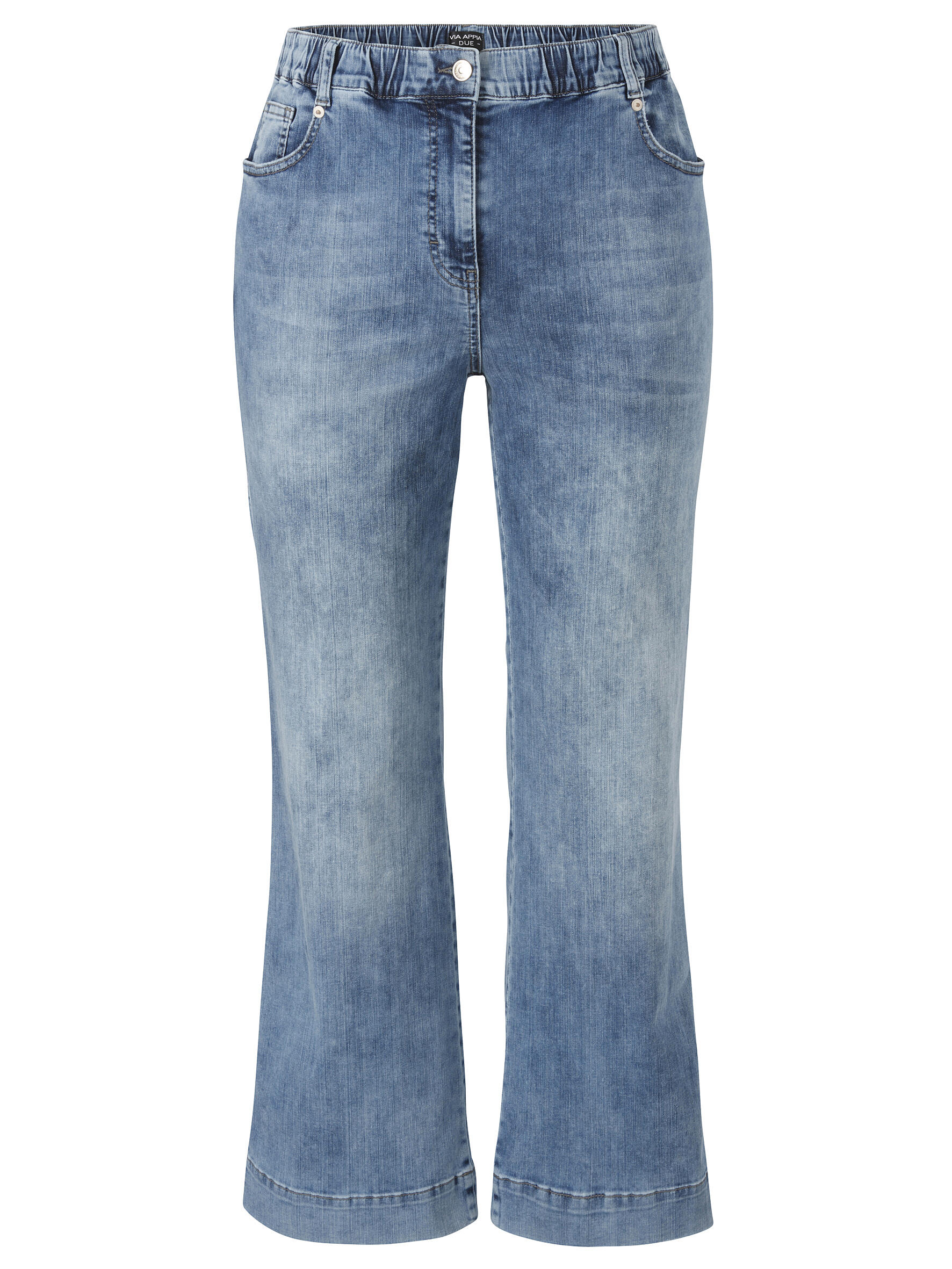 VIA APPIA DUE - Hose lang ausgestelltes Bein Jeans jeans hellblau - Gr. - 54 von VIA APPIA DUE