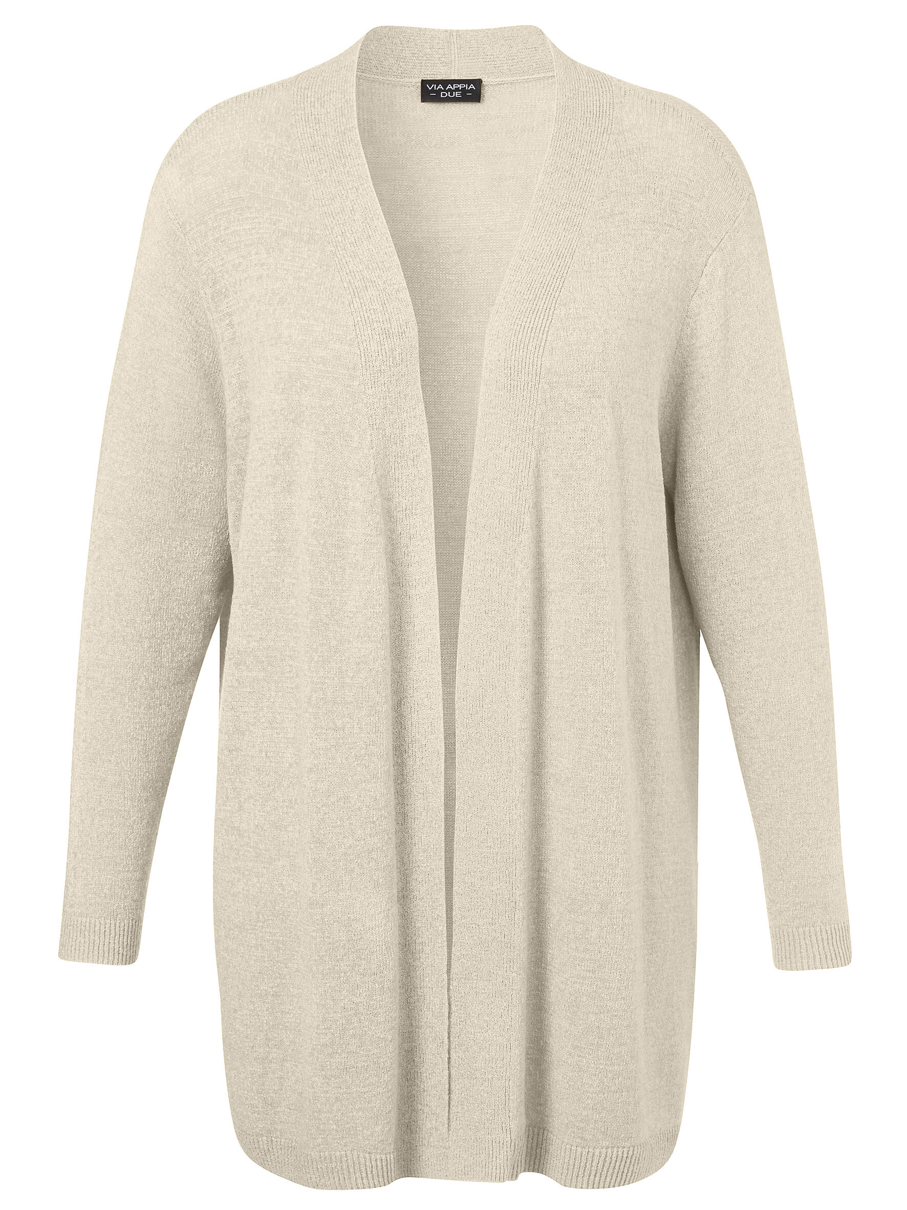 VIA APPIA DUE - Jacke offen 1/1 Arm beige - Gr. - 44 von VIA APPIA DUE