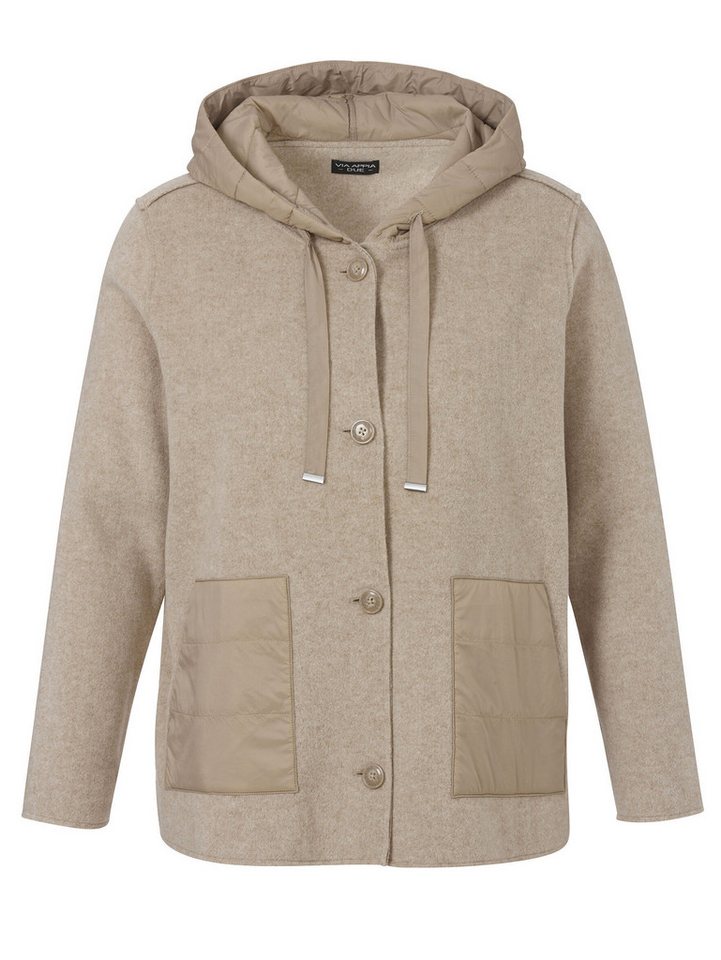 VIA APPIA DUE Kapuzenstrickjacke von VIA APPIA DUE