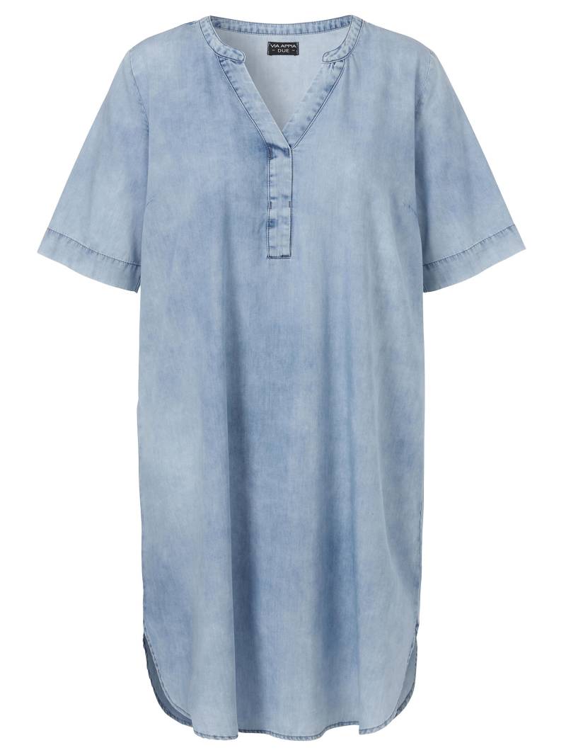 VIA APPIA DUE - Kleid 1/2 Arm Jeans jeans hellblau - Gr. - 50 von VIA APPIA DUE