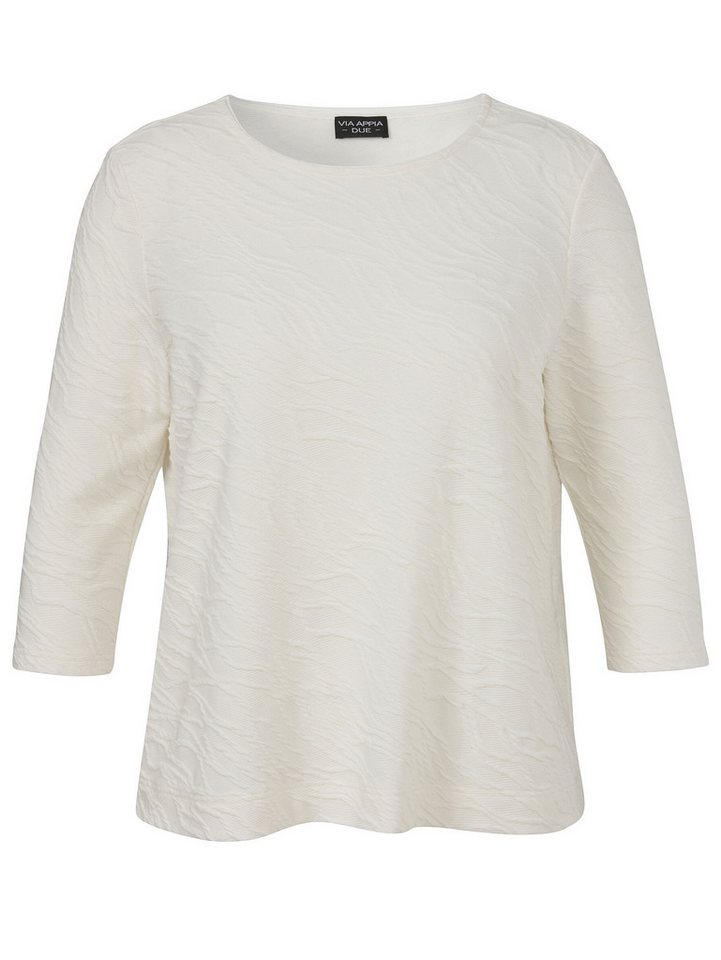 VIA APPIA DUE Rundhalsshirt (1-tlg) Große Größen von VIA APPIA DUE