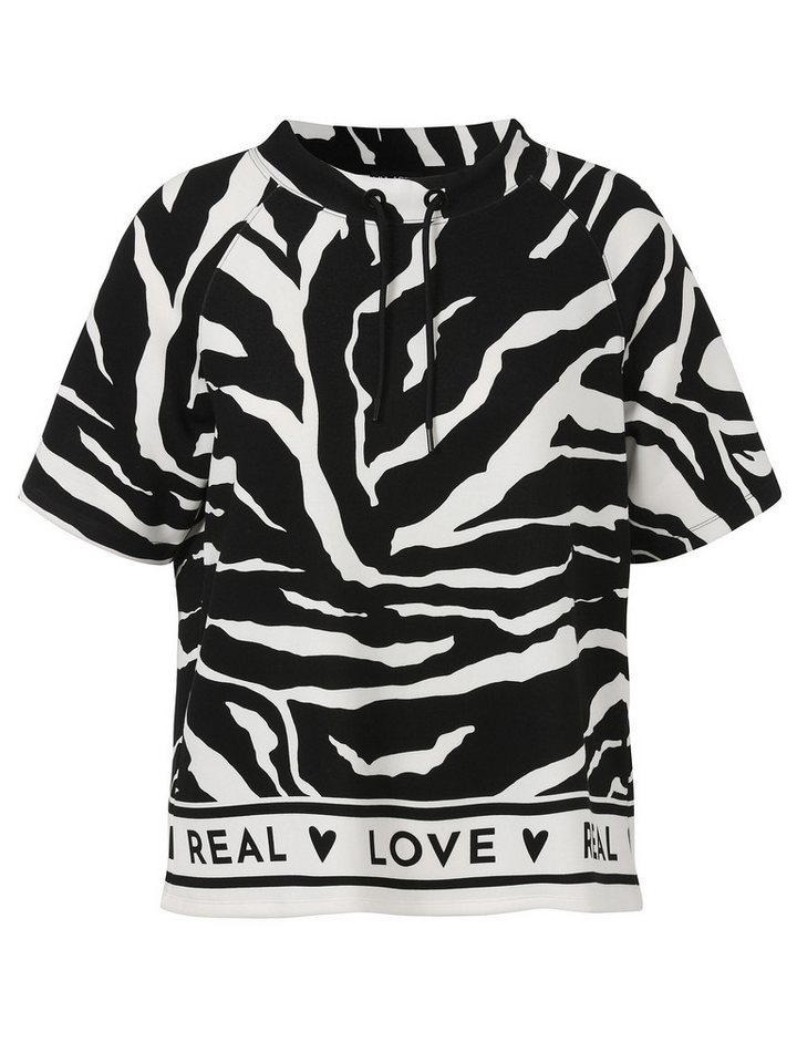 VIA APPIA DUE Stehkragenpullover in großen Größen von VIA APPIA DUE