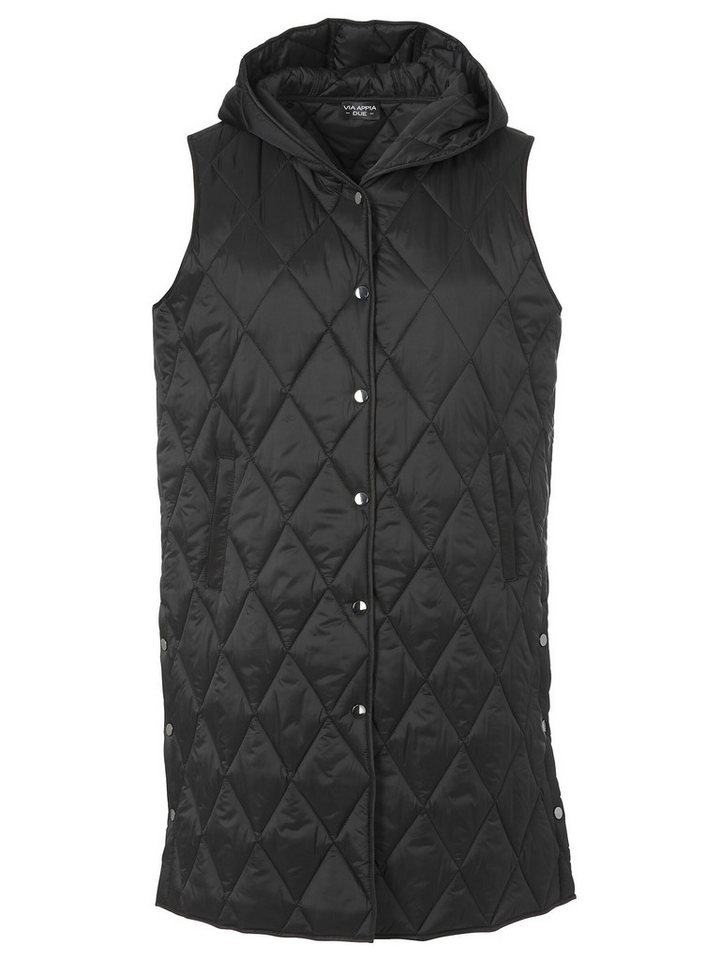 VIA APPIA DUE Steppweste mit Kapuze von VIA APPIA DUE