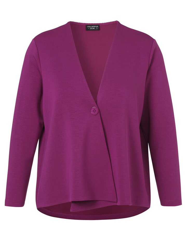 VIA APPIA DUE Strickjacke mit überlappenden Vorderseiten von VIA APPIA DUE