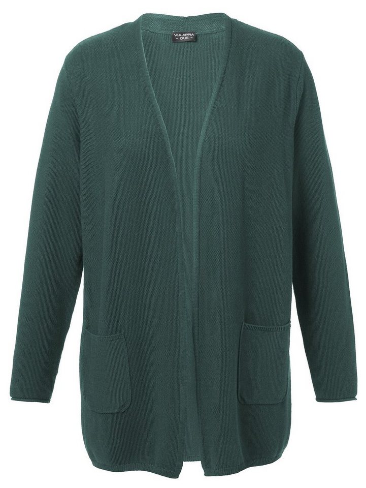 VIA APPIA DUE Strickpullover Schlichte Strickjacke von VIA APPIA DUE