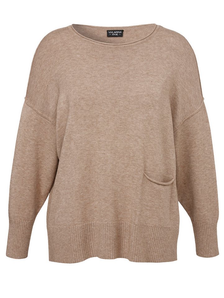 VIA APPIA DUE Sweatshirt Pullover Rundhals 1/1 Arm von VIA APPIA DUE
