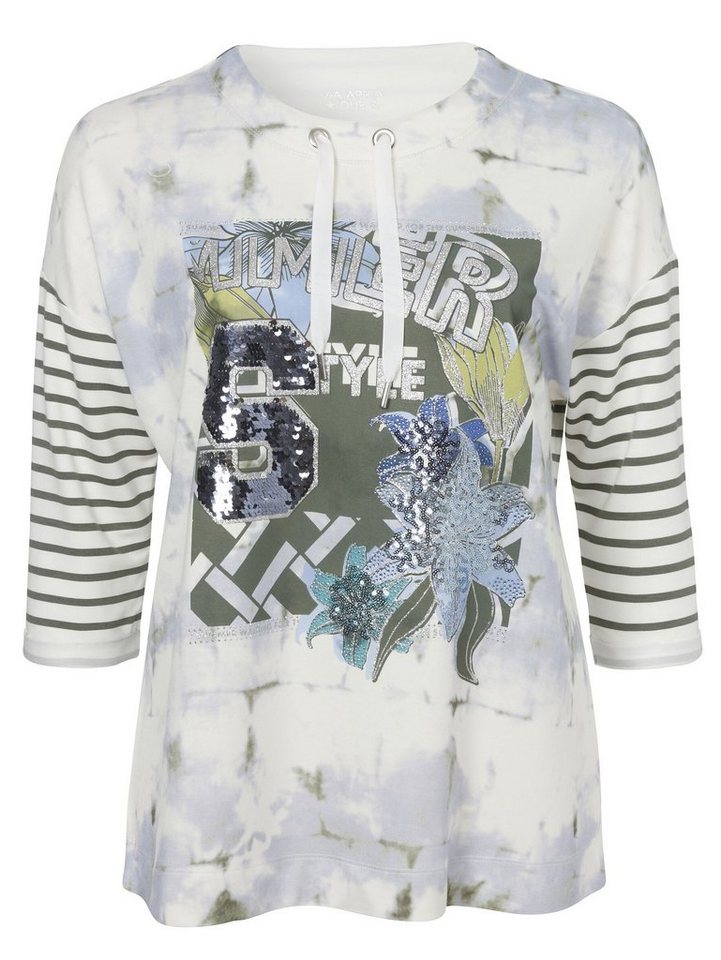 VIA APPIA DUE Sweatshirt (1-tlg) mit effektvollem Print VIA APPIA DUE Sweatshirt (1-tlg) mit effektvollem Print von VIA APPIA DUE