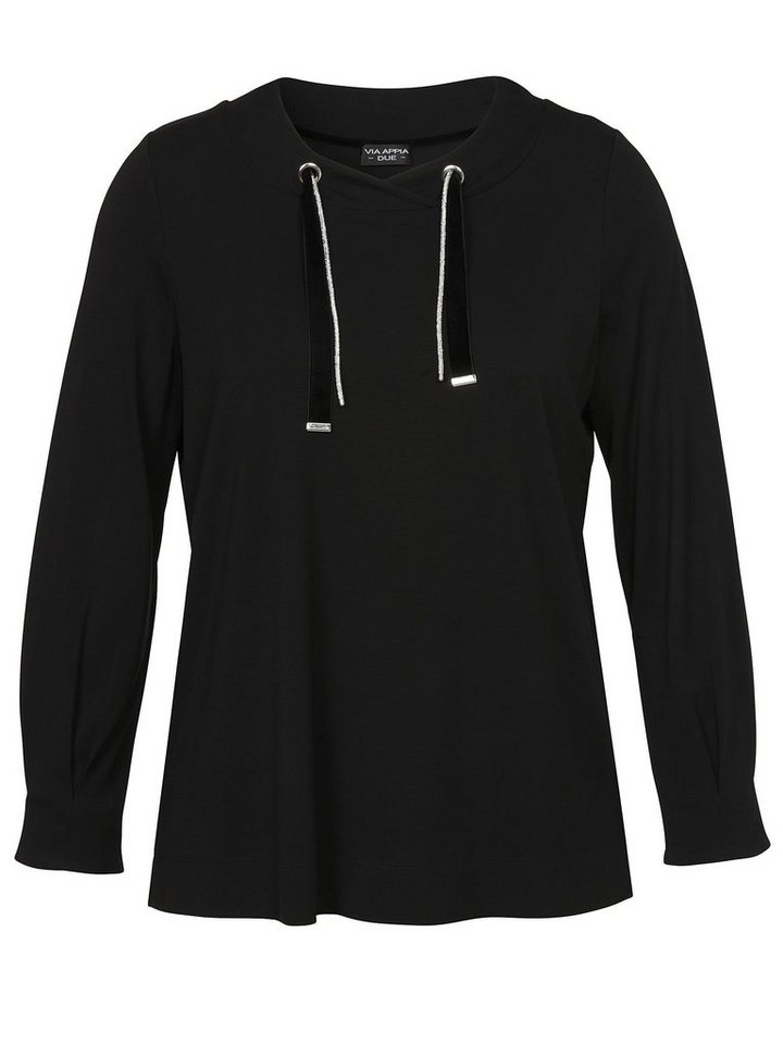 VIA APPIA DUE Sweatshirt (1-tlg) in unifarbenem Stil von VIA APPIA DUE