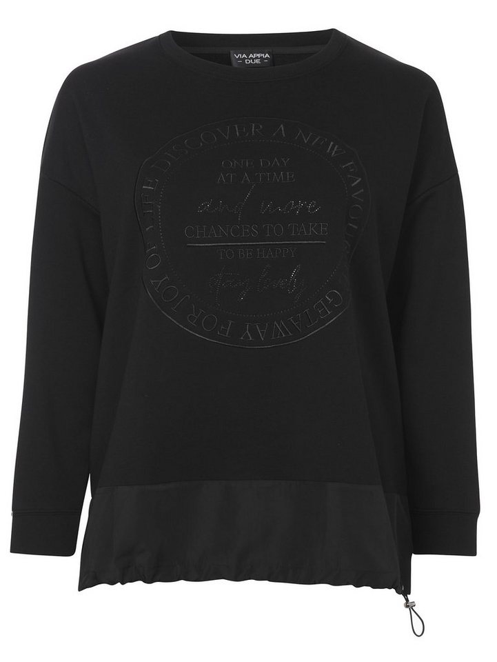 VIA APPIA DUE Sweatshirt mit Rundhalsausschnitt von VIA APPIA DUE