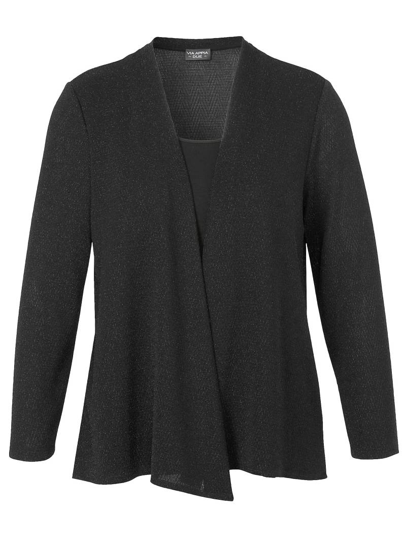 VIA APPIA DUE - T-Shirt Two In One 1/1 Arm schwarz - Gr. - 46 von VIA APPIA DUE