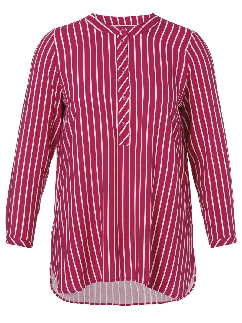 VIA APPIA DUE - Tunika Rundhals 1/1 Arm Druck magenta / creme - Gr. - 50 von VIA APPIA DUE