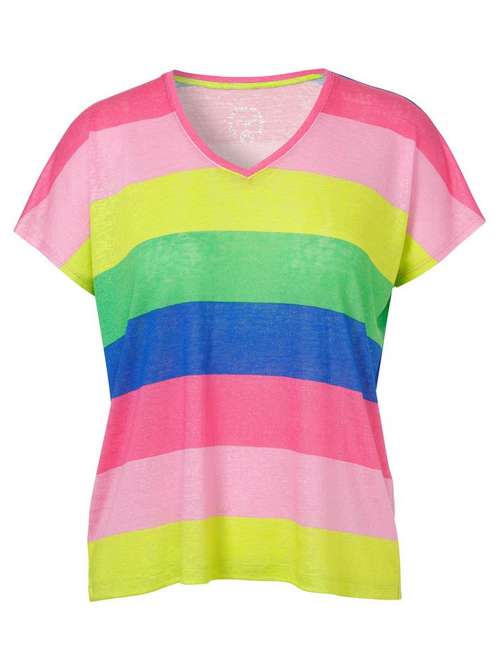 VIA APPIA DUE V-Shirt in großen Größen von VIA APPIA DUE