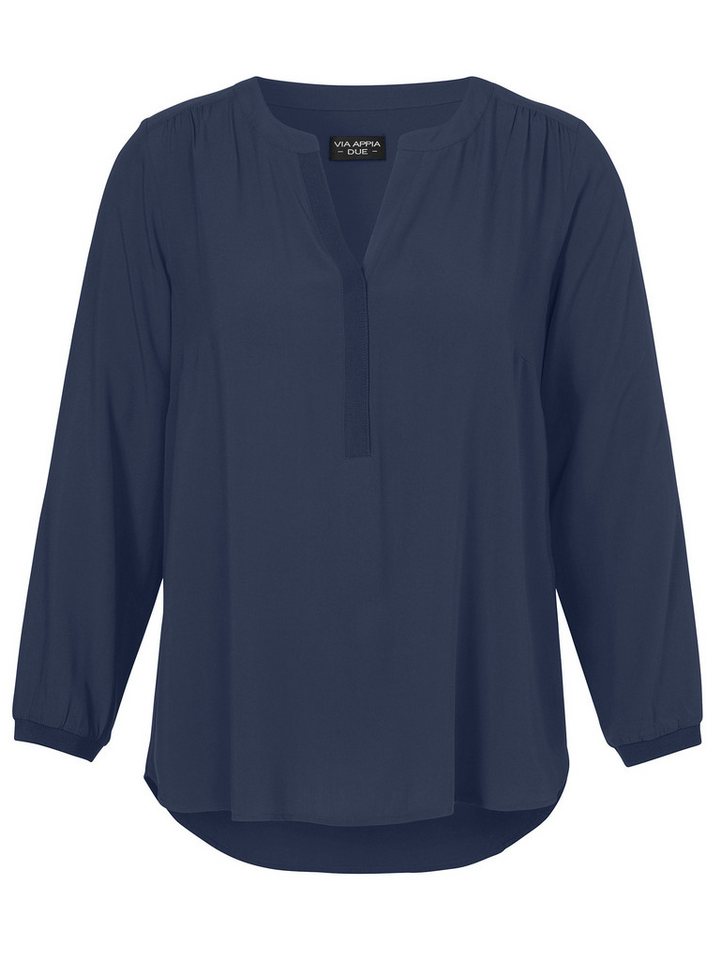 VIA APPIA Langarmbluse Tunika V-Ausschnitt 1/1 Arm von VIA APPIA