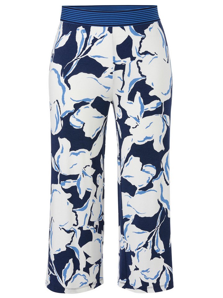 VIA APPIA Leggings Hose 7/8 weites Bein Druck von VIA APPIA