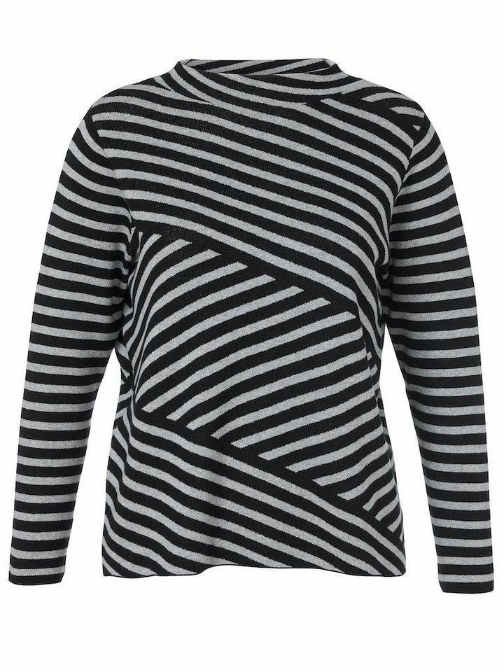 VIA APPIA Strickpullover Via Appia Damen Pullover - schwarz 40 (1-tlg) von VIA APPIA