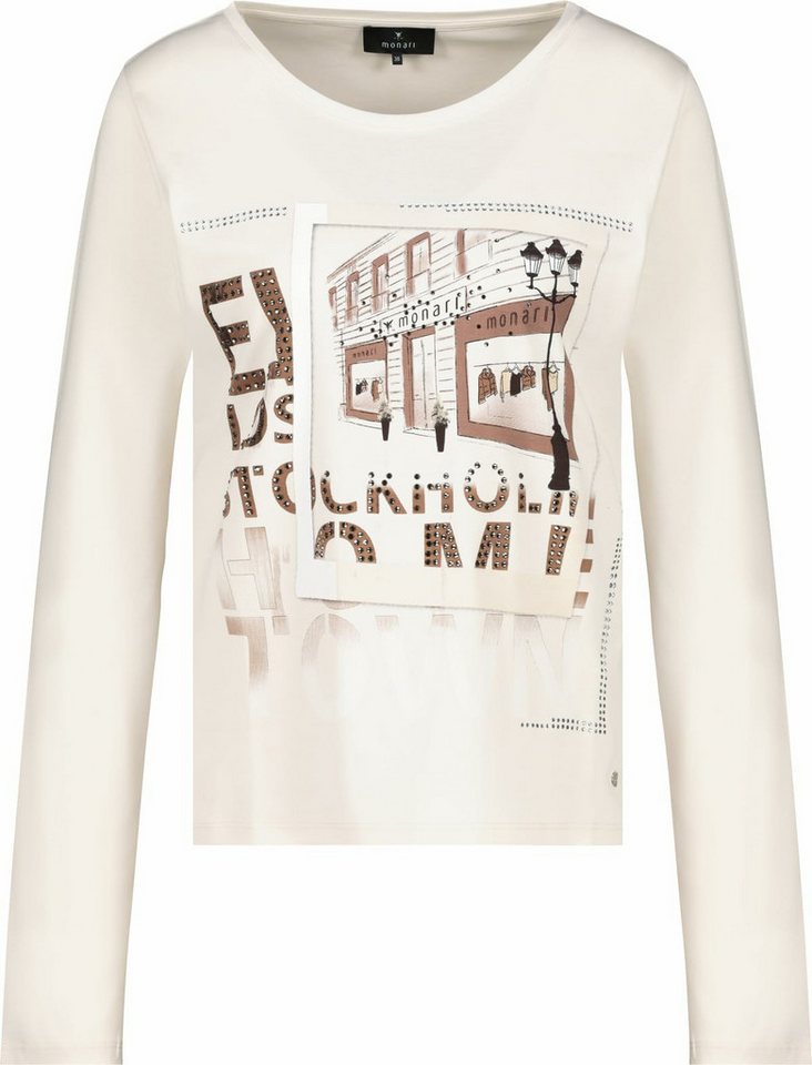 VIA APPIA Langarmshirt Rundkragen Langarmshirt für Damen (1-tlg) von VIA APPIA