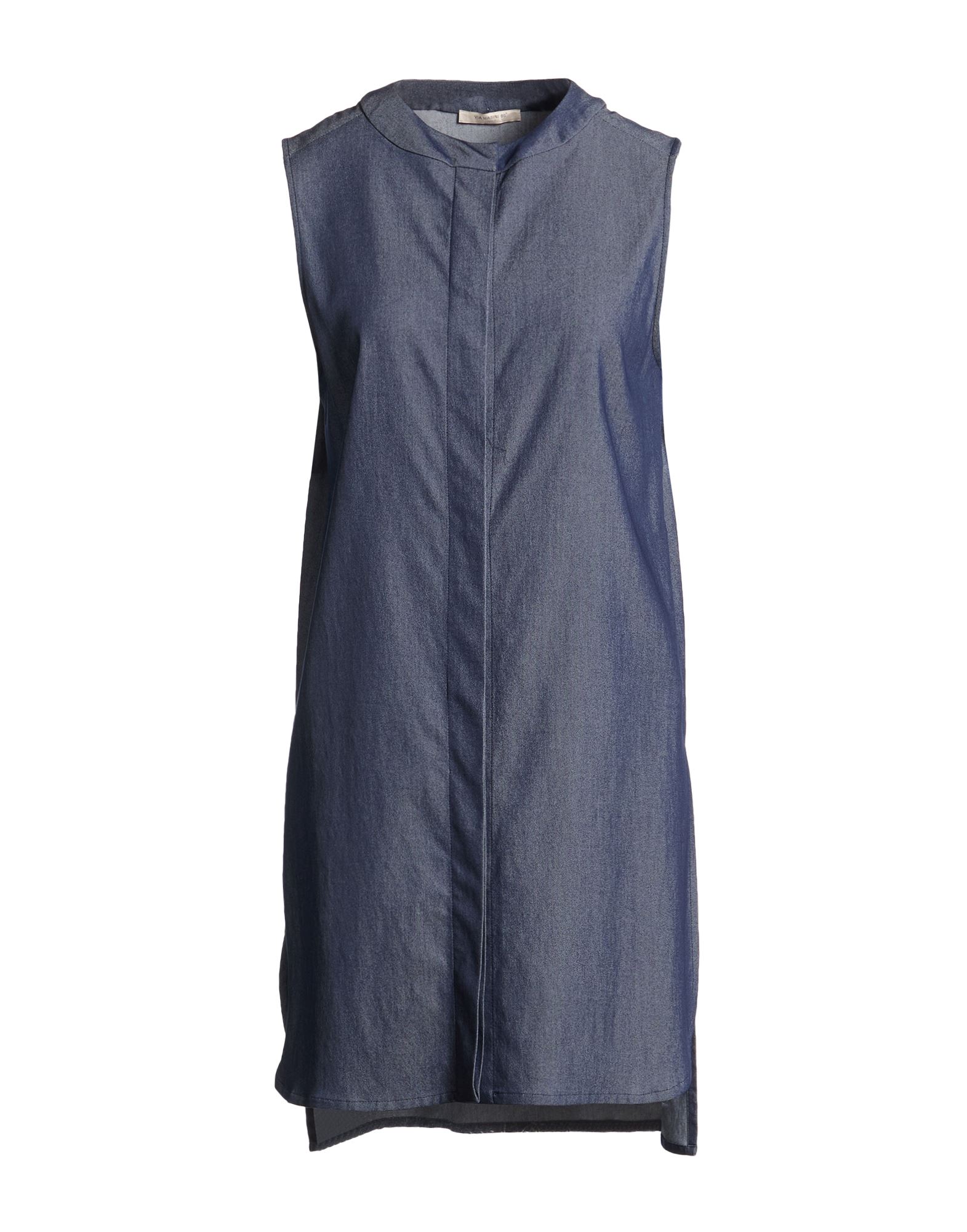 VIA MASINI 80 Jeanshemd Damen Blau von VIA MASINI 80