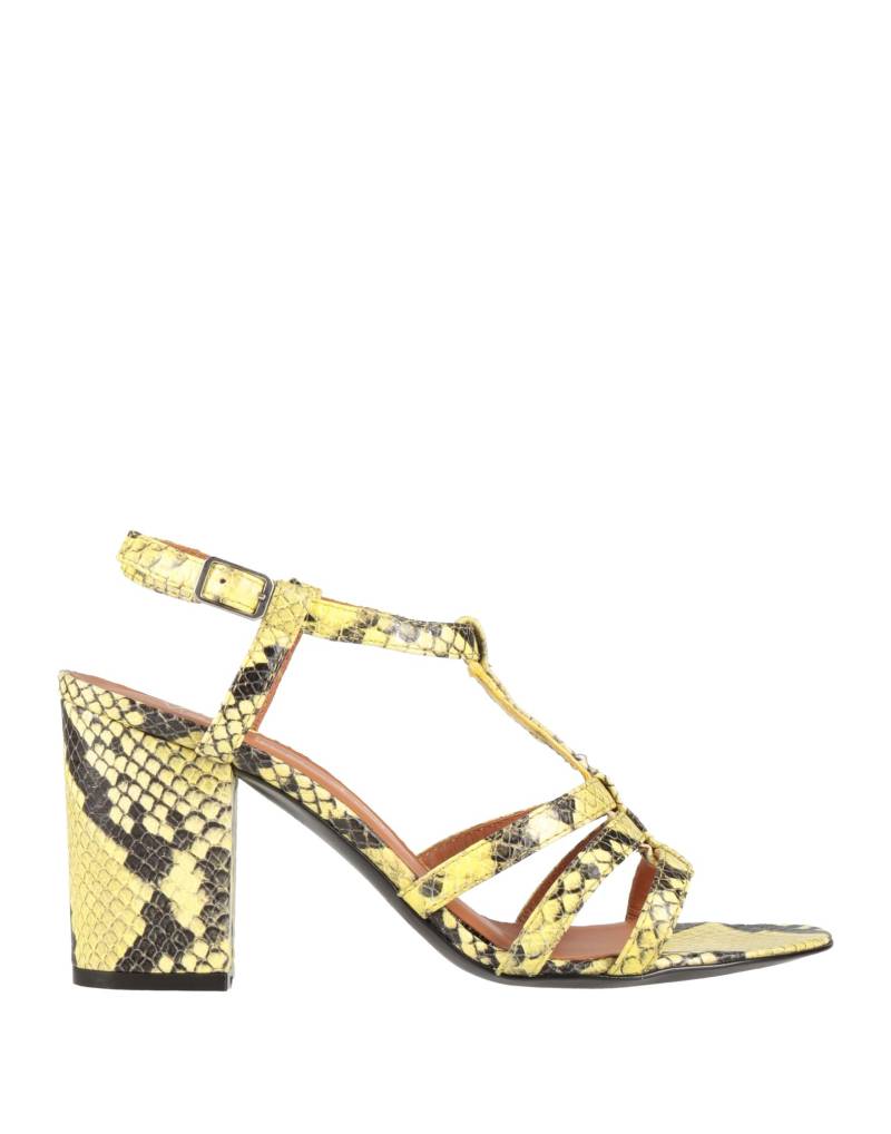 VIA ROMA 15 Sandale Damen Gelb von VIA ROMA 15