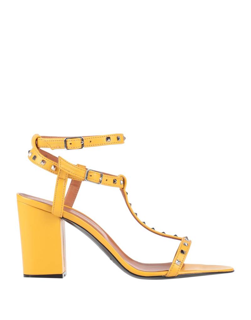 VIA ROMA 15 Sandale Damen Gelb von VIA ROMA 15