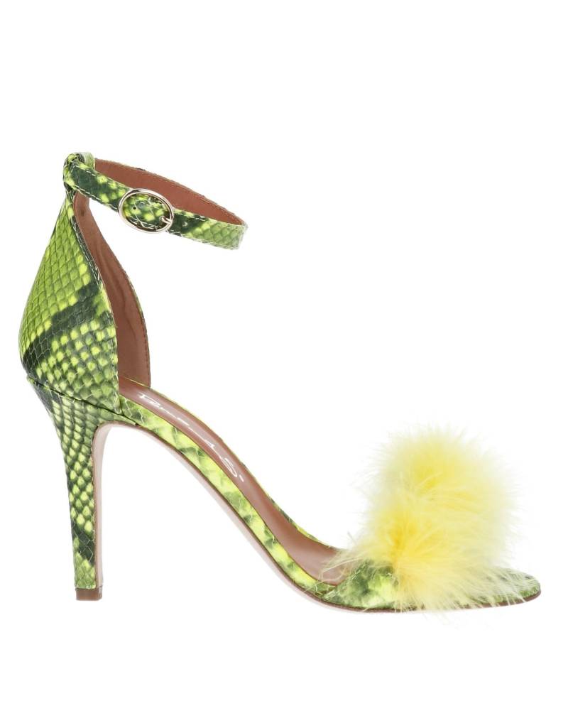 VIA ROMA 15 Sandale Damen Gelb von VIA ROMA 15