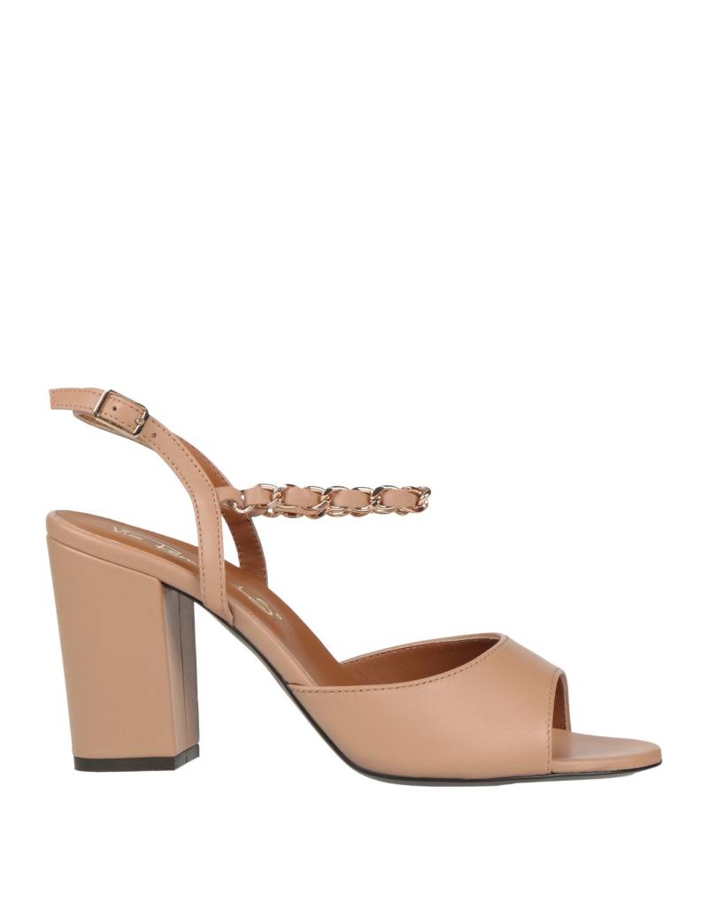 VIA ROMA 15 Sandale Damen Hellbraun von VIA ROMA 15