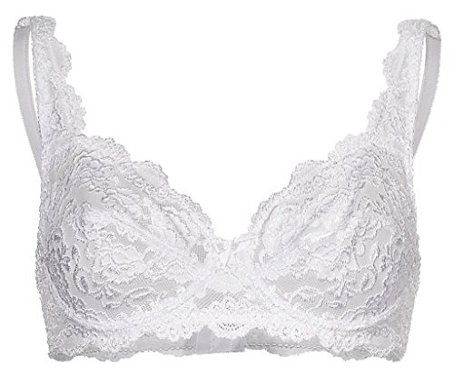 Bügel-BH aus Spitze Classic lace Sassa 24660 Weiss 85 B von VIANIA!