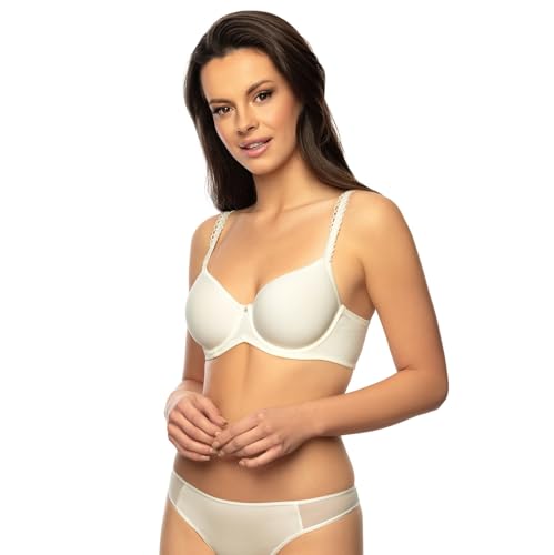 VIANIA! 144457 Bügel-BH mit Spacercups gemoldet Sally Farbe Cream, Größe:80, Cup:D VIANIA! 144457 Bügel-BH mit Spacercups gemoldet Sally Farbe Cream, Größe:80, Cup:D von VIANIA!