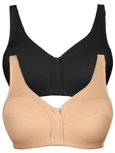 VIANIA! 2er Pack Baumwoll Soft BH Basic 105452 Gr. 100 E in Makeup-schwarz VIANIA! 2er Pack Baumwoll Soft BH Basic 105452 Gr. 100 E in Makeup-schwarz von VIANIA!