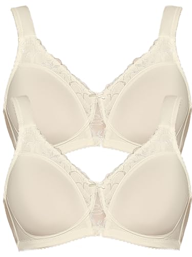 VIANIA! 2er Pack Soft BH Helga 184460 Gr. 85 C in Cream VIANIA! 2er Pack Soft BH Helga 184460 Gr. 85 C in Cream von VIANIA!