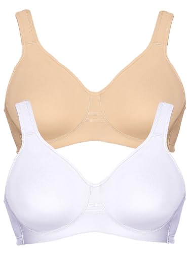 VIANIA! 2er Pack Sport BH Workout 14750 Gr. 100 C in Haut-Weiss VIANIA! 2er Pack Sport BH Workout 14750 Gr. 100 C in Haut-Weiss von VIANIA!