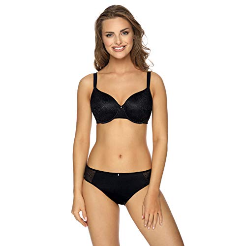 VIANIA! Bügel-BH 214410 Liz mit gemoldeten Cups Farbe Schwarz, Größe:80, Cup:F von VIANIA!