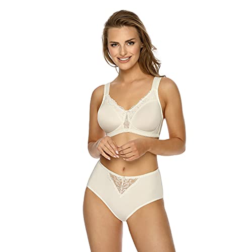 VIANIA! Soft-BH 184460 Helga Komfortträger vorgeformte Cups Farbe Cream, Größe:85, Cup:B von VIANIA!