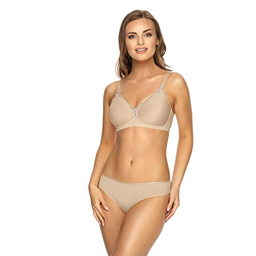 VIANIA! Soft-BH 201414 Carola vorgeformte Spacercups Farbe Haut Nude, Größe:75, Cup:B von VIANIA!